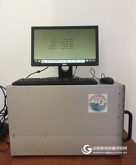 南沙海洋大气温室气体监测系统投入试运行