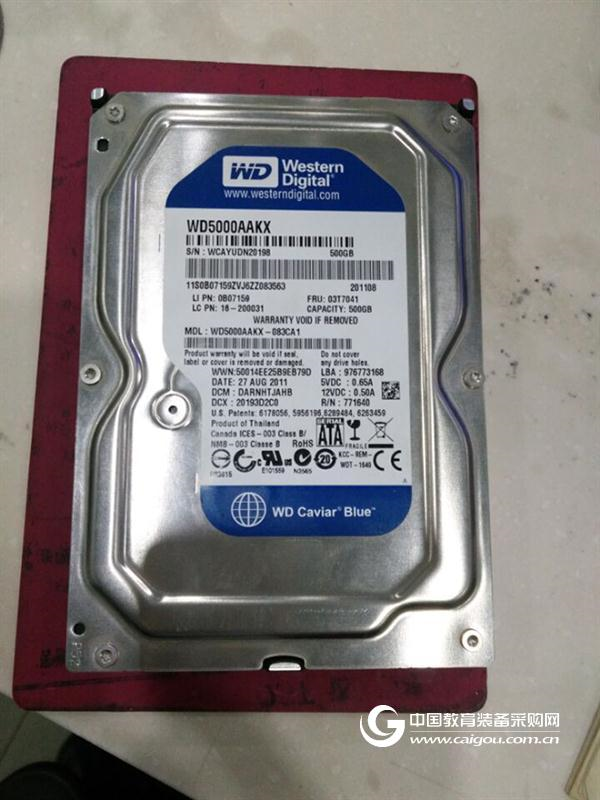 北京盛科维科技西部数据WD5000AAKX恢复成功