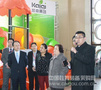 北京市装备中心主任丁书林于北京教育装备展期间参观凯奇集团展位