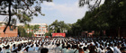 北京农学院2021年新生开学典礼举行 ?校长为新生上“开学第一课”