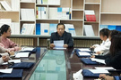 甘肃民族师范学院教学督导委员会办公室召开工作会议