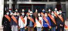 齊魯師范學院文學院成立學生“黨員突擊隊”用“青春紅”守護師院平安