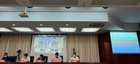 淮北師范大學副校長余敏輝看望參加省運會運動員和教練員