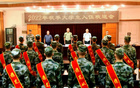 樂山師范學院舉行2022年秋季大學生入伍歡送儀式暨首屆軍事理論課競賽表彰會