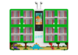 拓迪微型圖書館支持7*24小時自助借還  助力智慧校園建設