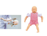 高級氣道堵塞嬰兒氣道堵塞模型 異物梗塞訓練娃娃模型CPR150