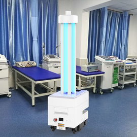锐曼UVC紫外线消毒机器人学校医院车站智能杀菌消毒无抗药性无二次污染180W大功率6米照射距离