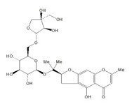 维斯阿米醇-4'-O-β-D-呋喃芹糖基-(1→6)-β-D-吡喃葡萄糖苷 Visammioside, 6''-O-apiosyl-