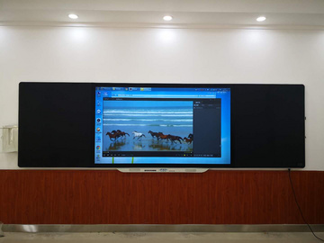 深途第六代智慧黑板支持所有多媒体教室云端集控管理