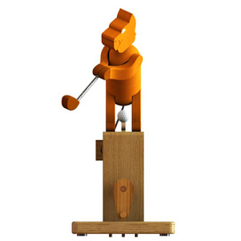 实木机械手摇传动科教玩具科普仪器 科学实验仪器打不着的高尔夫