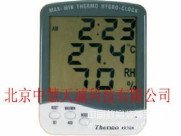 大屏幕温湿度计/时钟 型号：JKTA218B