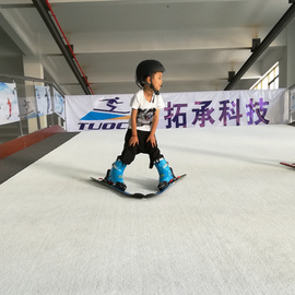 冰雪运动体验设备 儿童训练滑雪机 广东健身房室内滑雪机厂家