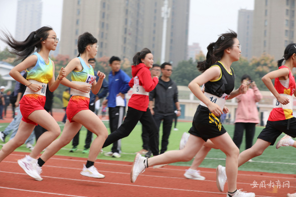 合肥市肥西县举行第十三届中小学生田径运动会