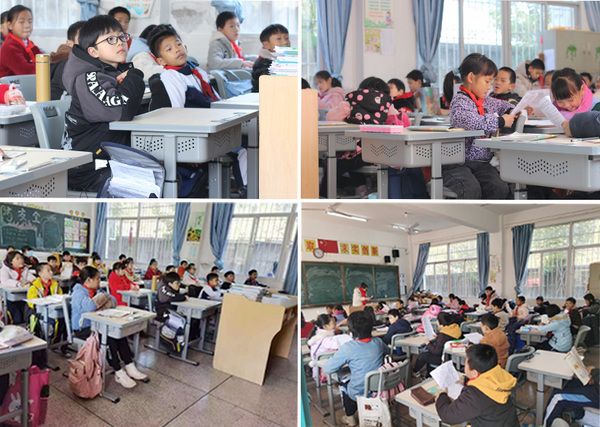 小桌椅，大爱心——建晟教育为新圩中心小学捐赠新课桌椅