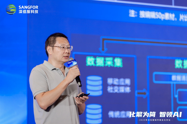 中科大洋杜偉：“智媒+深信服EDS存儲”詮釋AI時代媒資革新