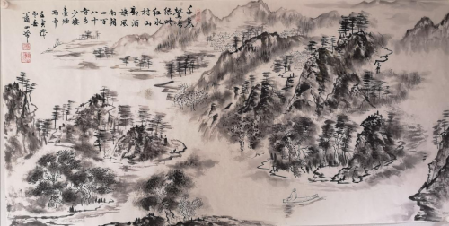 【政府采購藝術家代表】中國風范 國之瑰寶——蕭四希精品手繪