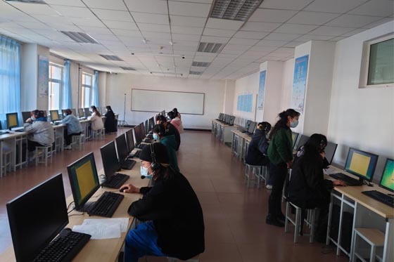 蘭州石化職業技術大學展開首批1+X實用英語交際職業技能等級考試