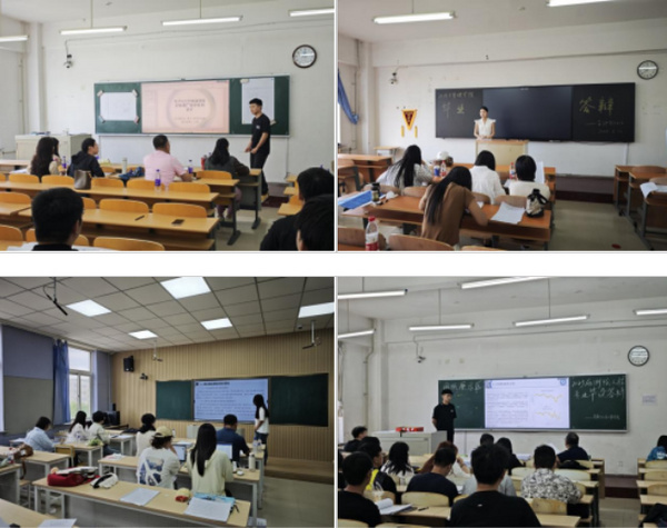 遼寧科技學院校長李衛民檢查指導畢業設計（論文）答辯工作