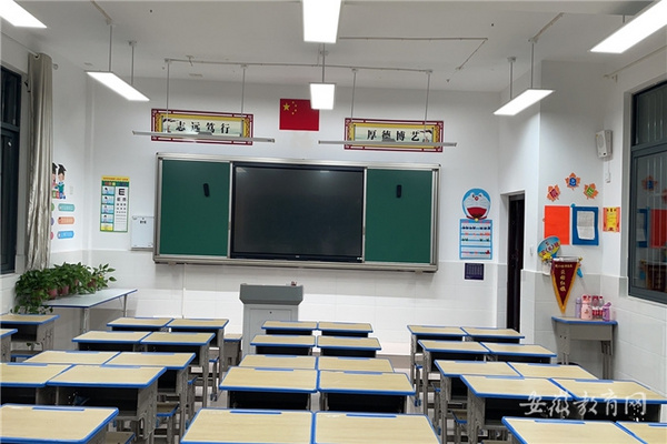 安徽定远投入1.03亿元升级全县学校教室光环境