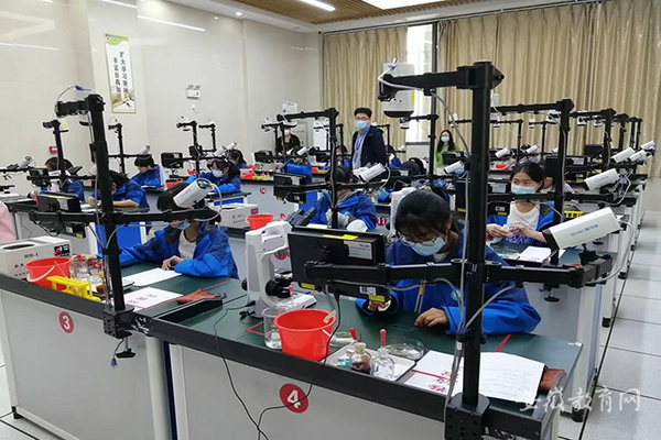 安徽天長市體育與理科實驗考試實現全程智能化