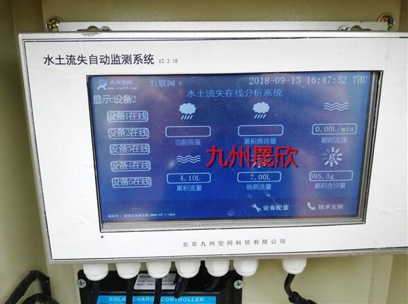 九州晟欣解析測定水土流失量