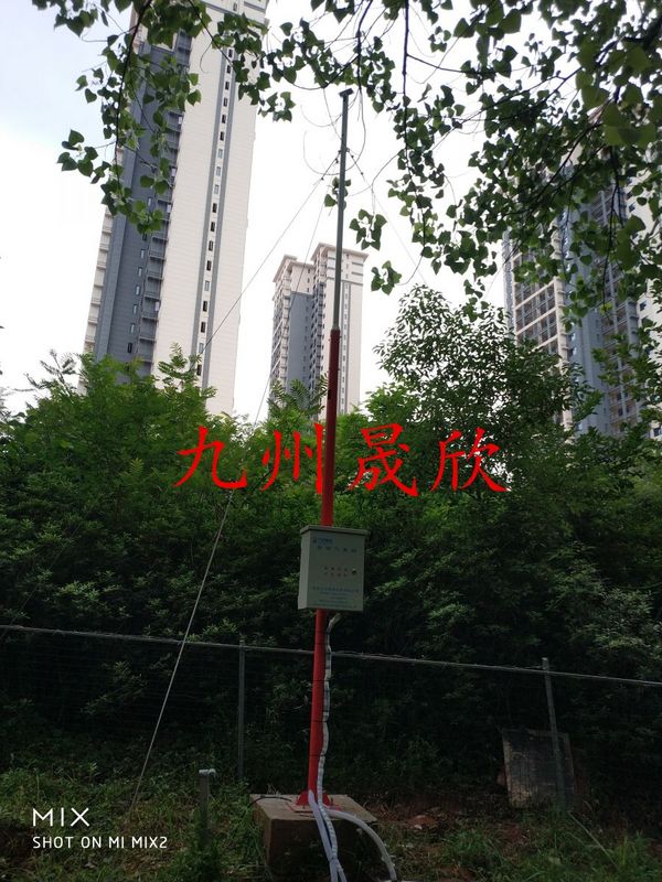 瑞金濕地公園濕地監測站安裝完畢已驗收