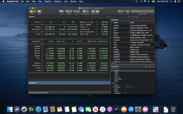 Stata軟件Mac界面中的新功能
