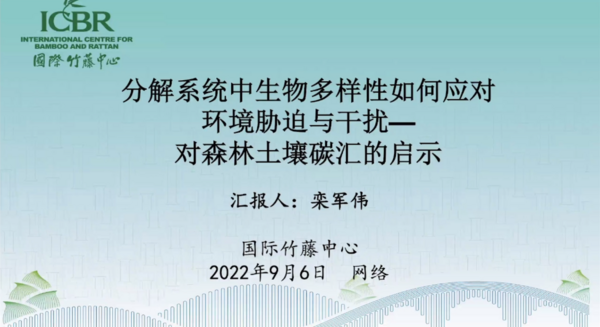 祝賀生態系統碳源碳匯觀測技術交流會成功舉辦