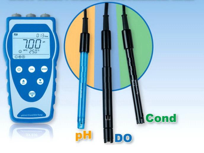恒奥德仪价    便携式防水电化学仪表/水质检测仪/pH/电导率测量仪