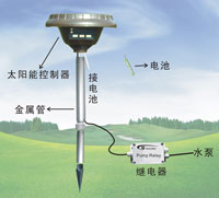 无线土壤湿度控制灌溉装置