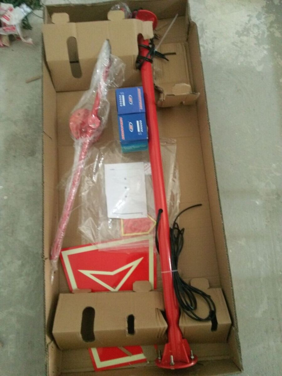 供应九州带灯夜光金属风向标