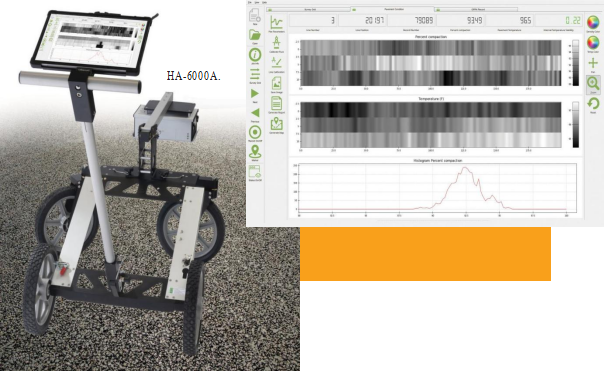 路面压实度连续扫描仪
