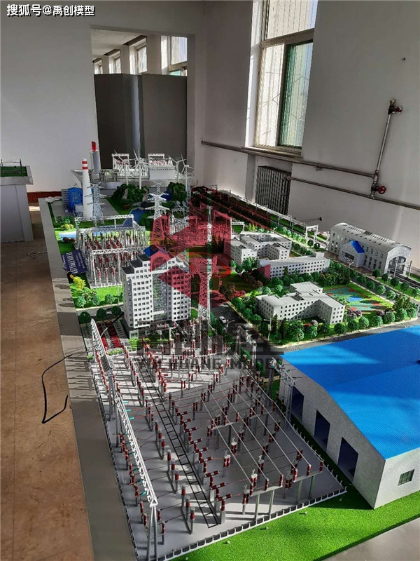 輸變電站模型- 金屬材料變電站模型-變電站模型