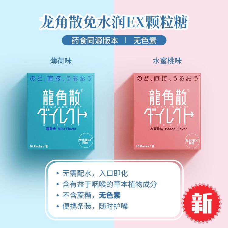 備戰考試月 龍角散守護考生咽喉健康